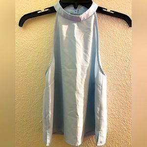 Forever 21 Pastel Blue Halter Top